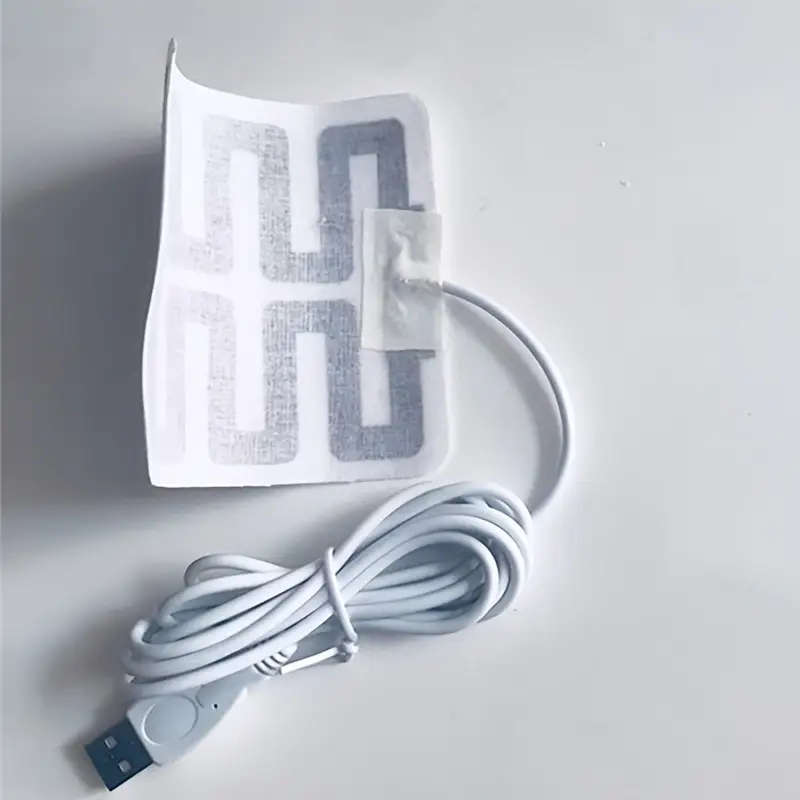 1pc Versatile 5V 5W USB Heating Pad Compact Graphene Electric Heater for Insulated Boxes