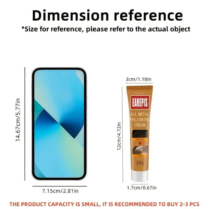 1-Pack All Metal Polishing Paste