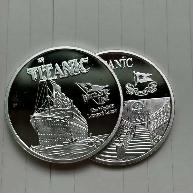 The Titanic Coin with Capsule 40MM Wide