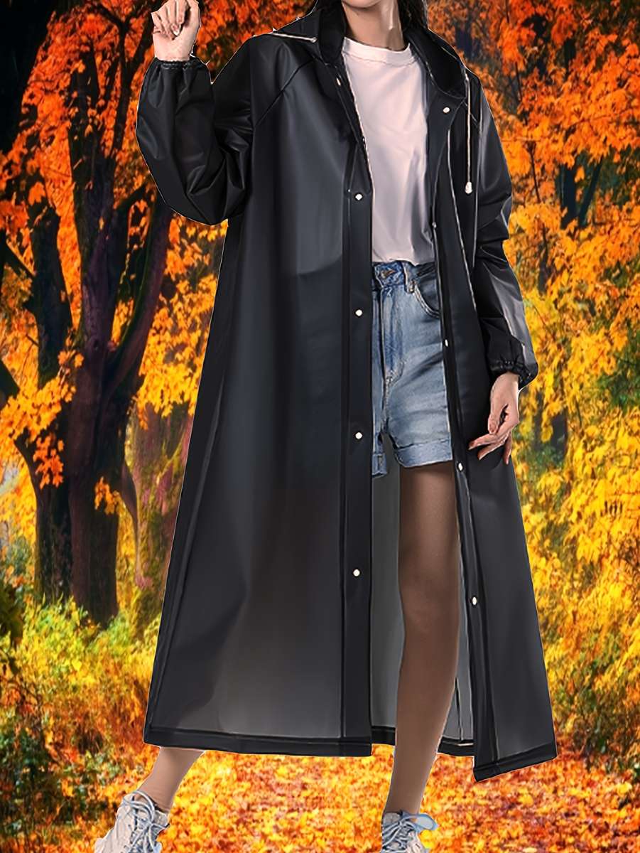 Raincoat Black Size Onesize