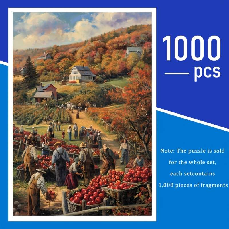1000 Piece Paper Jigsaw Puzzle For Adults