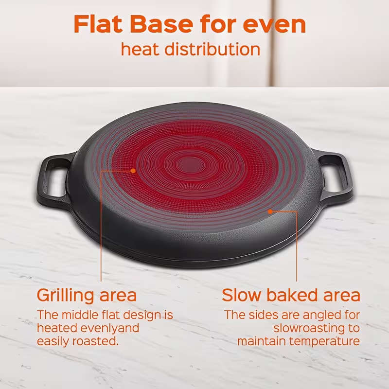 30cm Diameter Cast Iron Pot