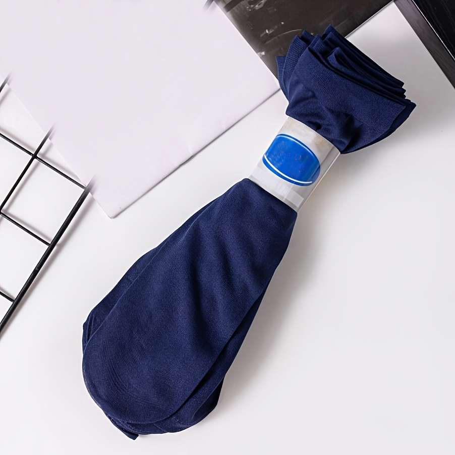 10 Pairs White One Size High Elastic Socks