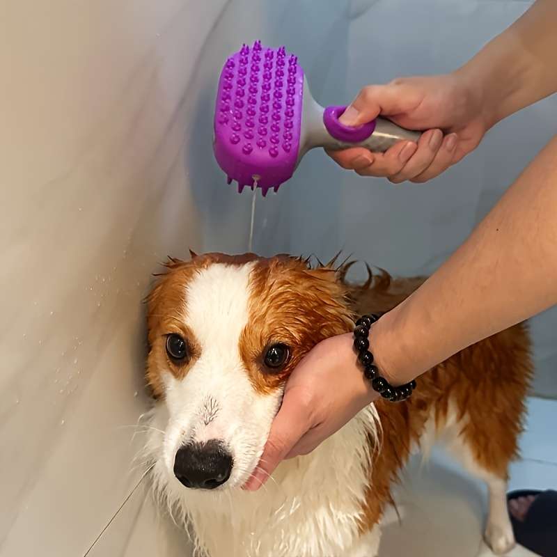 Purple Pet Comb