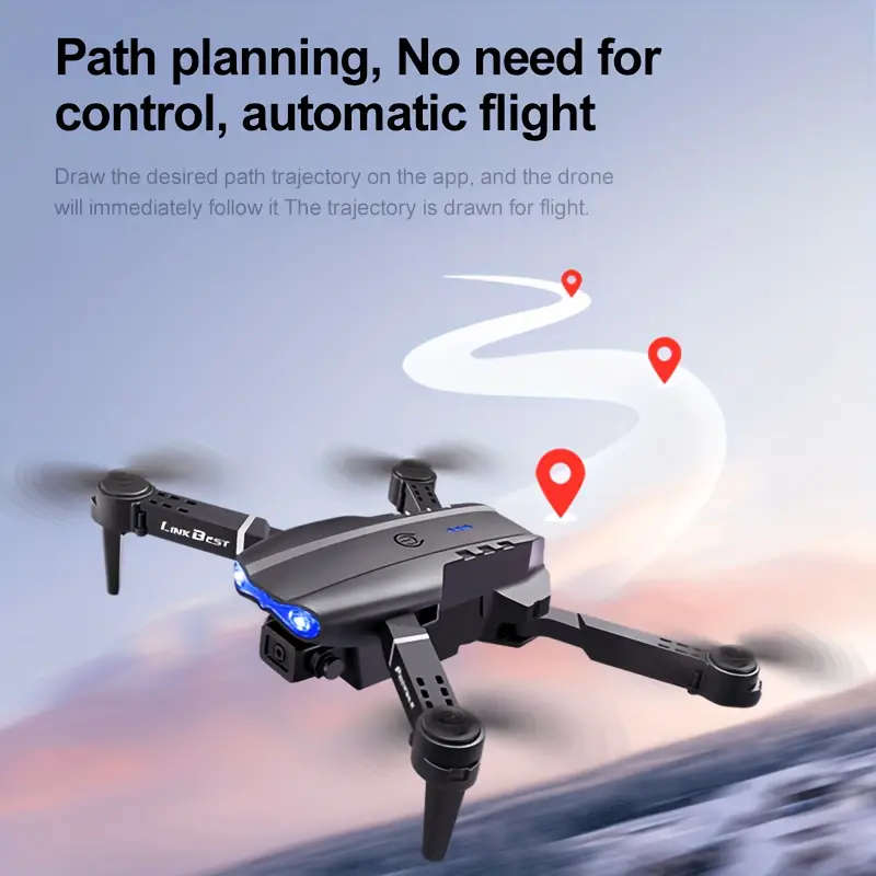 E99 NOVA Drone with Built-in Screen and Dual Camera's