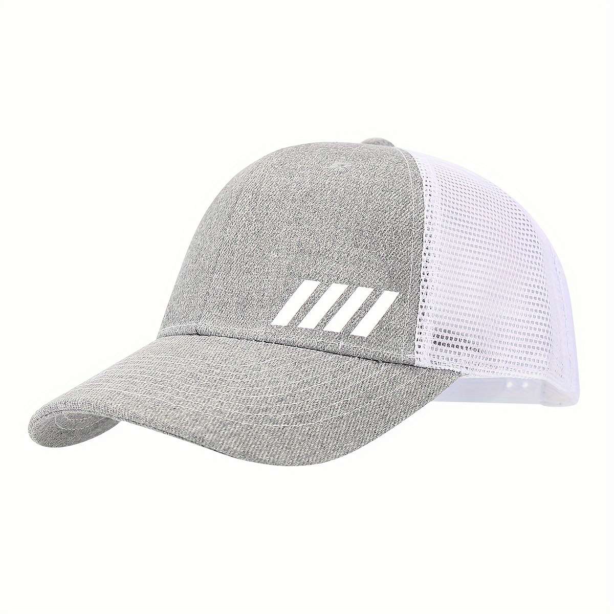 Breathable Mesh Baseball Cap Adjustable Lightweight Sun Hat