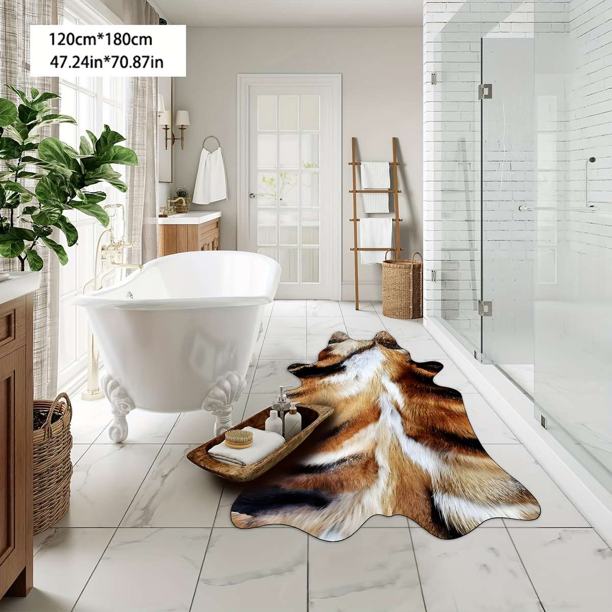 1Pc 80x120cm 31.5x47.24inch Floor Mat