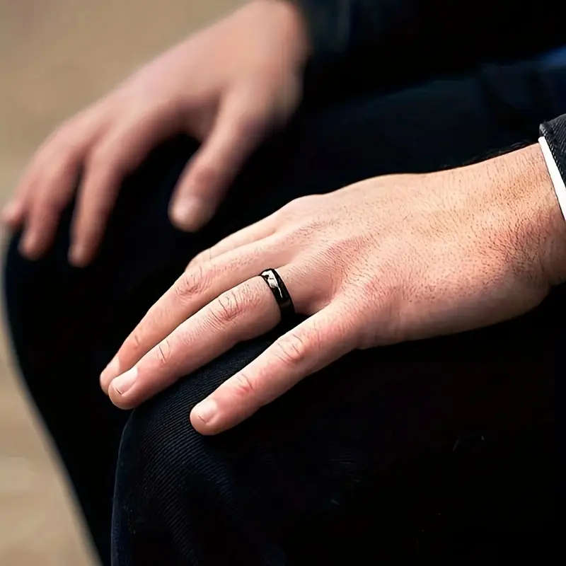 Titanium Stainless Band Ring