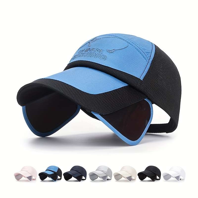 Outdoor Casual Baseball Cap with Adjustable Brim Women'S Knit Fabric Lightweight All-Se