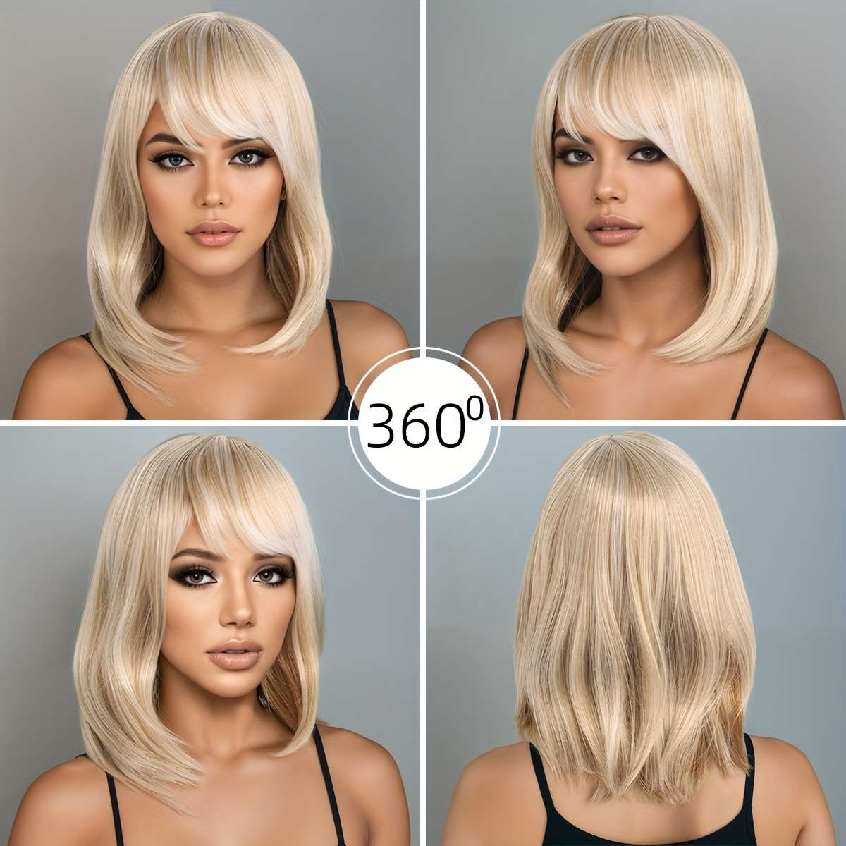 Light Goldena 40.64cm Fashion Design Wig