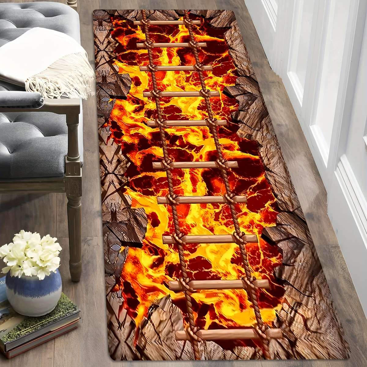 1Pc 19.6x59inch 50x150cm Floor Mat