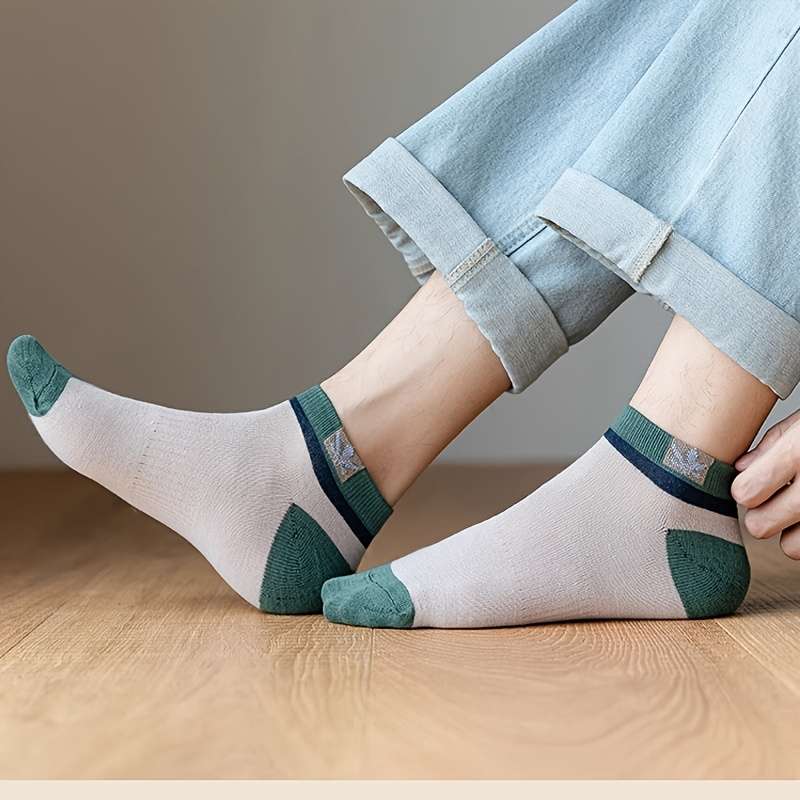 10 Pairs Of Mixed Colors One Size High Elastic Socks