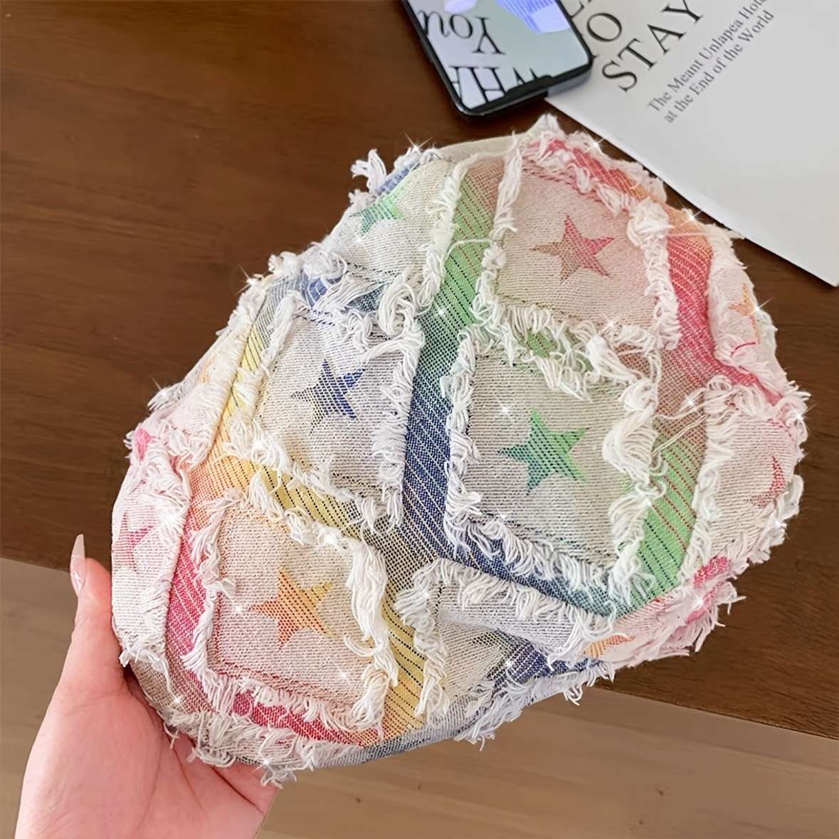 Retro Five-Pointed Star Beret Versatile