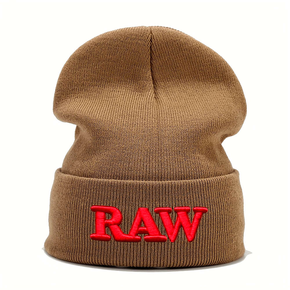 Raw Embroidered Beanie Ideal Choice For Gifts