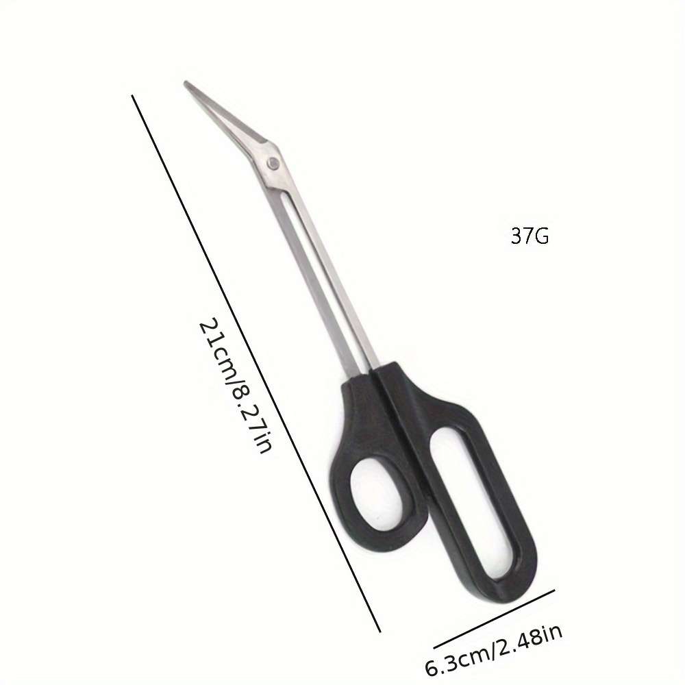 1pc Toenail Scissors Toe Nail Clippers For Thick Toenails Long Handled-Toenail Scissors Precisi