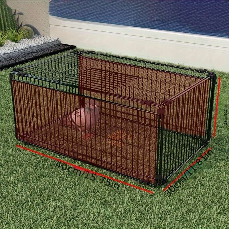 1pc 60*40*26cm/with sunroof Pet Cage