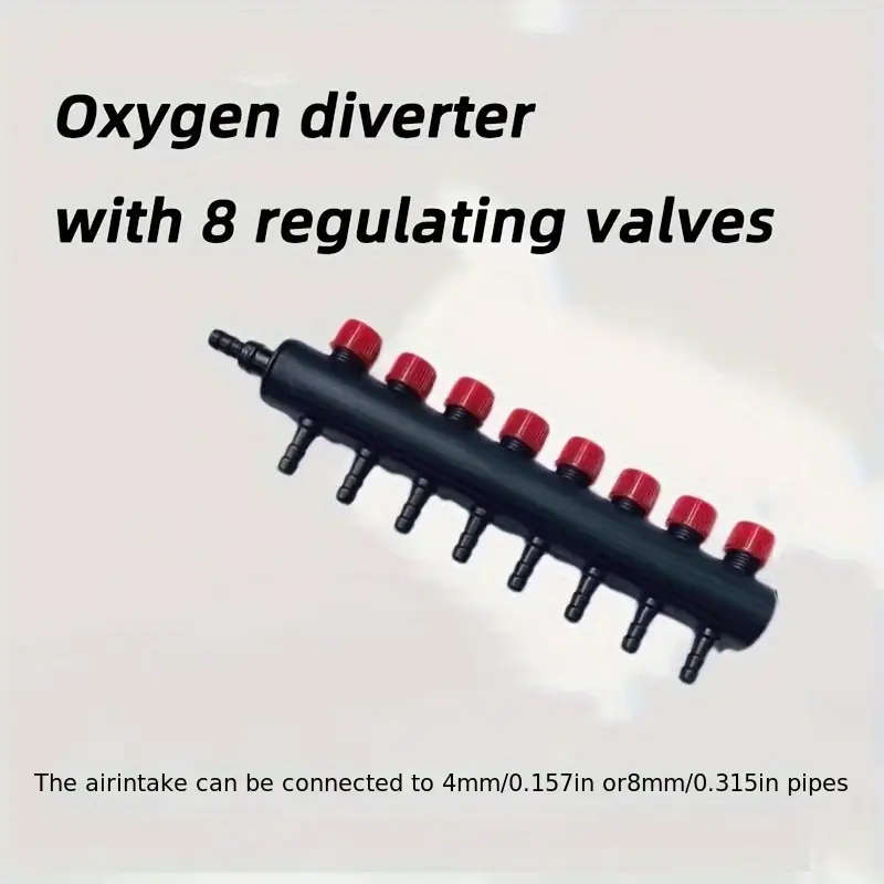 1 Oxygen Distributor With 8 Regulating Valves