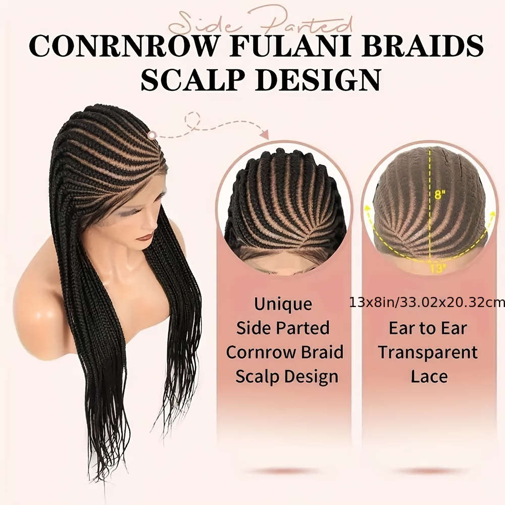 Black 86.36cm Fashion Design Wig