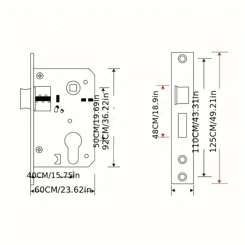 1PC Door Locks