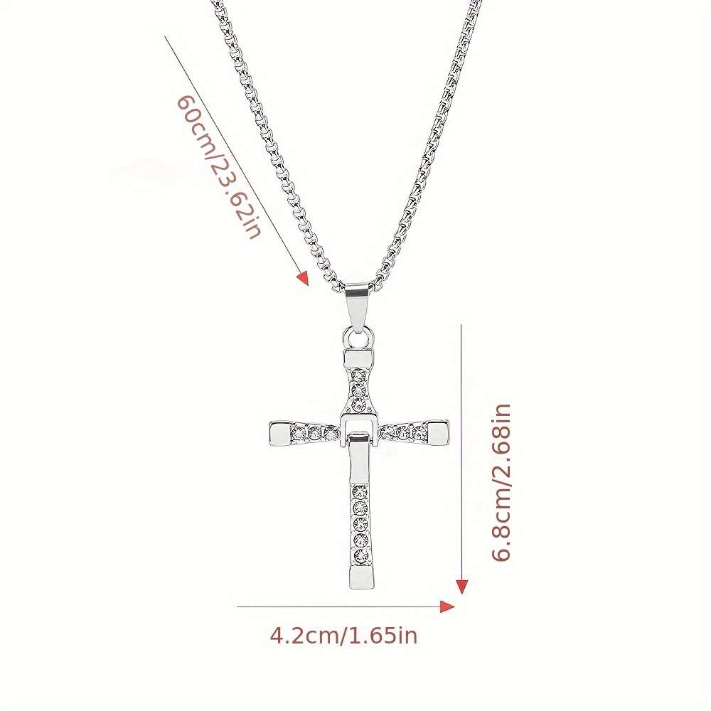 1 Piece Silvery Jesus Theme Pendant