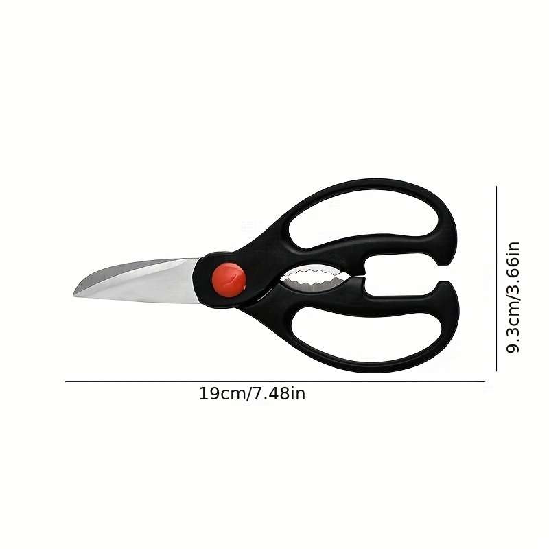 3Pcs Stainless Steel Kitchen Shears Strong Meat Scissors Kit