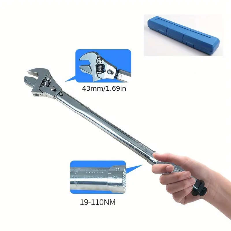 4-In-1 Multi-Function Torque Wrench Set