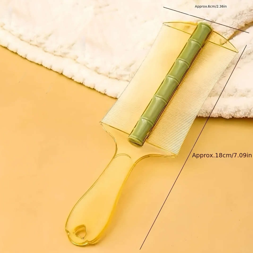 1 matcha Green fine Tooth pet Comb Pet Comb