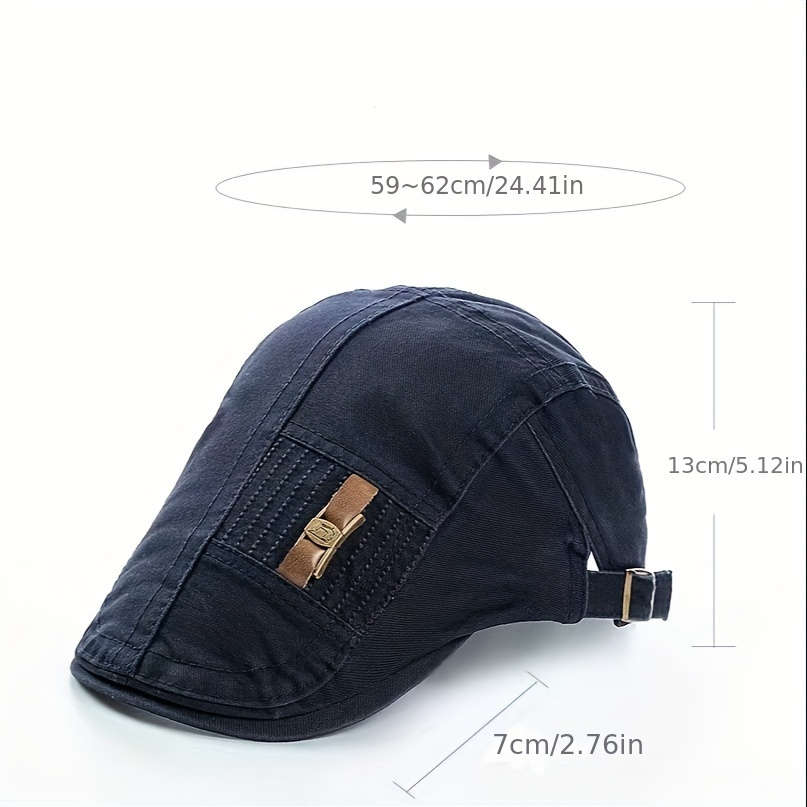 Elegant Cotton Beret Cap