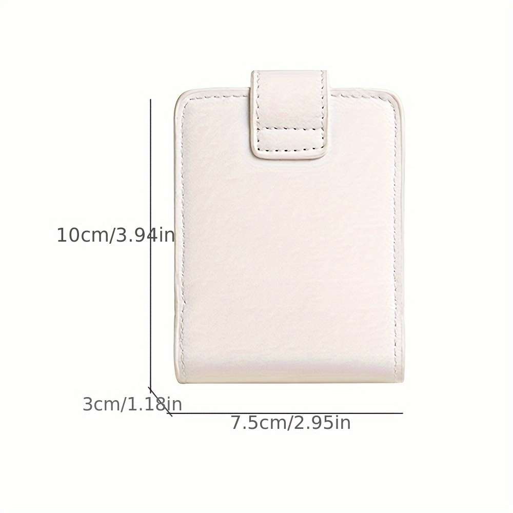 Portable Mini Lipstick Case White Color Lightweight Positioning Printing No Edge Paint Sma