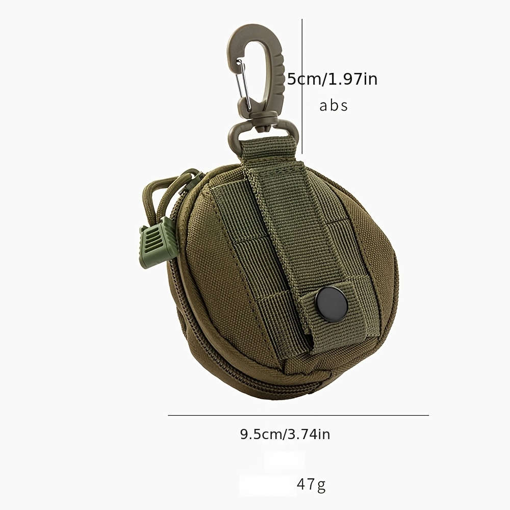 1pc Multifunctional Tactical Pouch Portable Multifunctional Tactical Key Pouch Polyester Nylon M