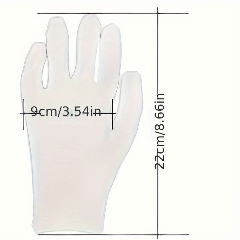 1 Pair Black Warm Gloves