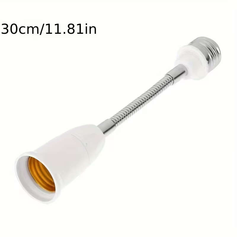 E27 To E27 Flexible Extension Socket Adjustable LED Lamp Holder 30cm