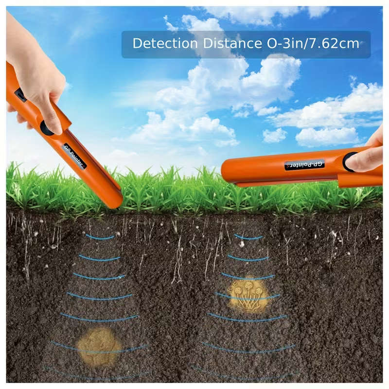 Professional Handheld Metal Detector Pinpointer with High Precision