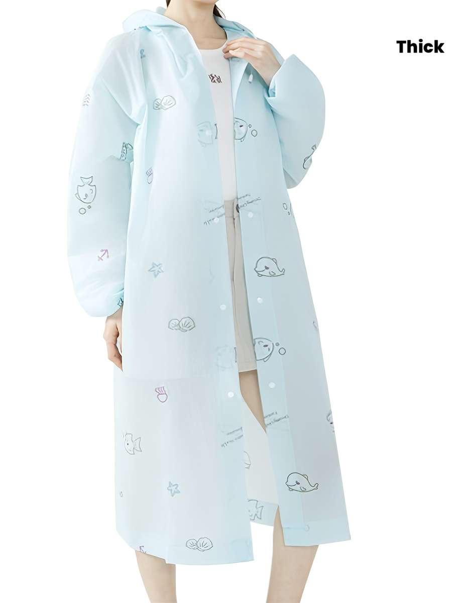 Raincoat Lake Blue Size Onesize