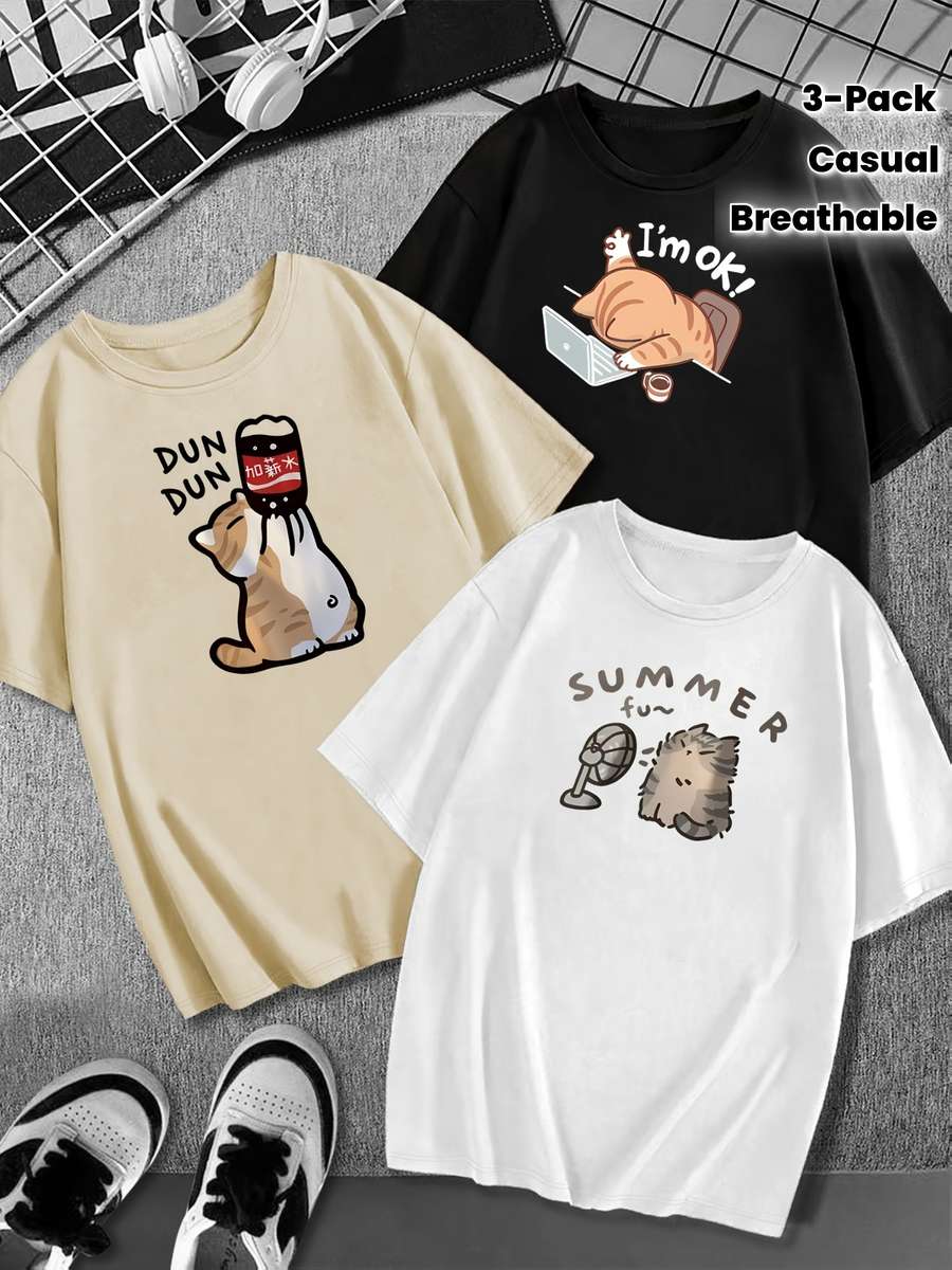 Womens T Shirt Color Mixed Color Sizexl
