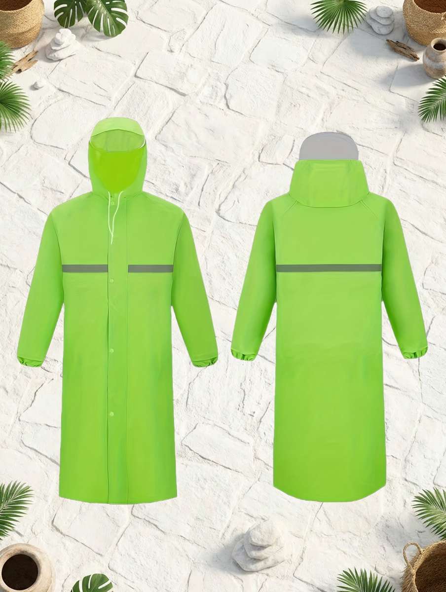 Raincoat Greenish Yellow Size Onesize