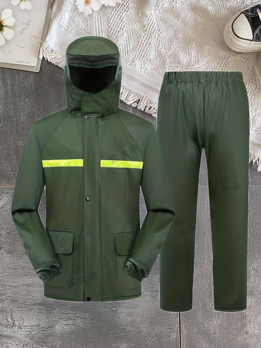 Raincoat Olive Green Size Uk S