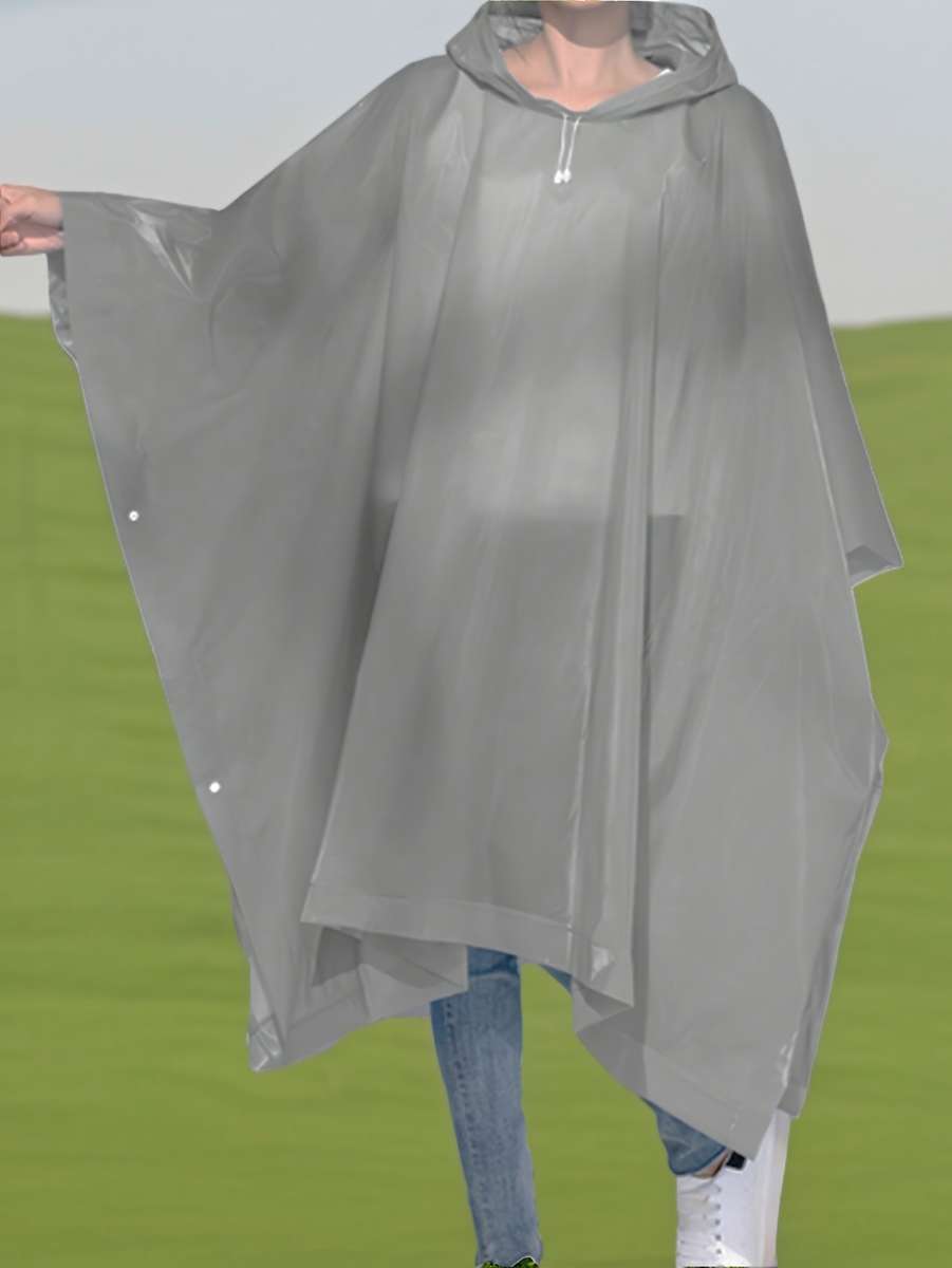 Raincoat Dark Gray Size Onesize