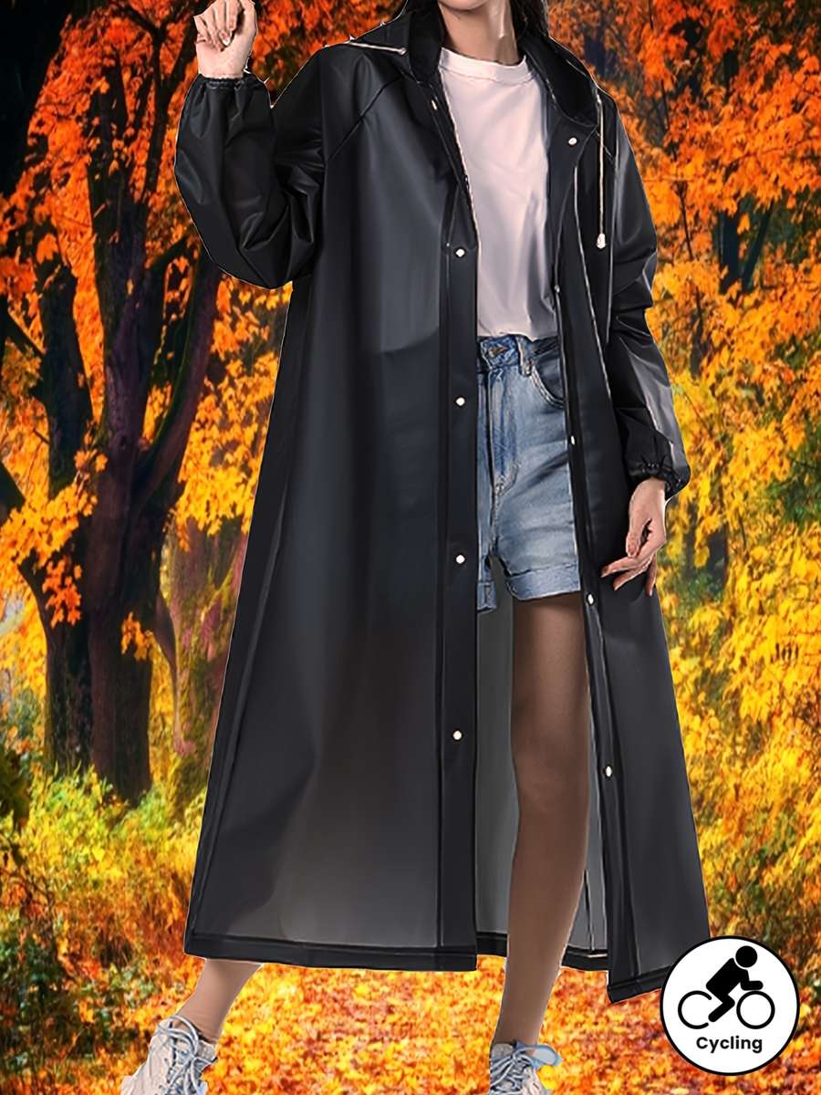 Raincoat Black Size Onesize