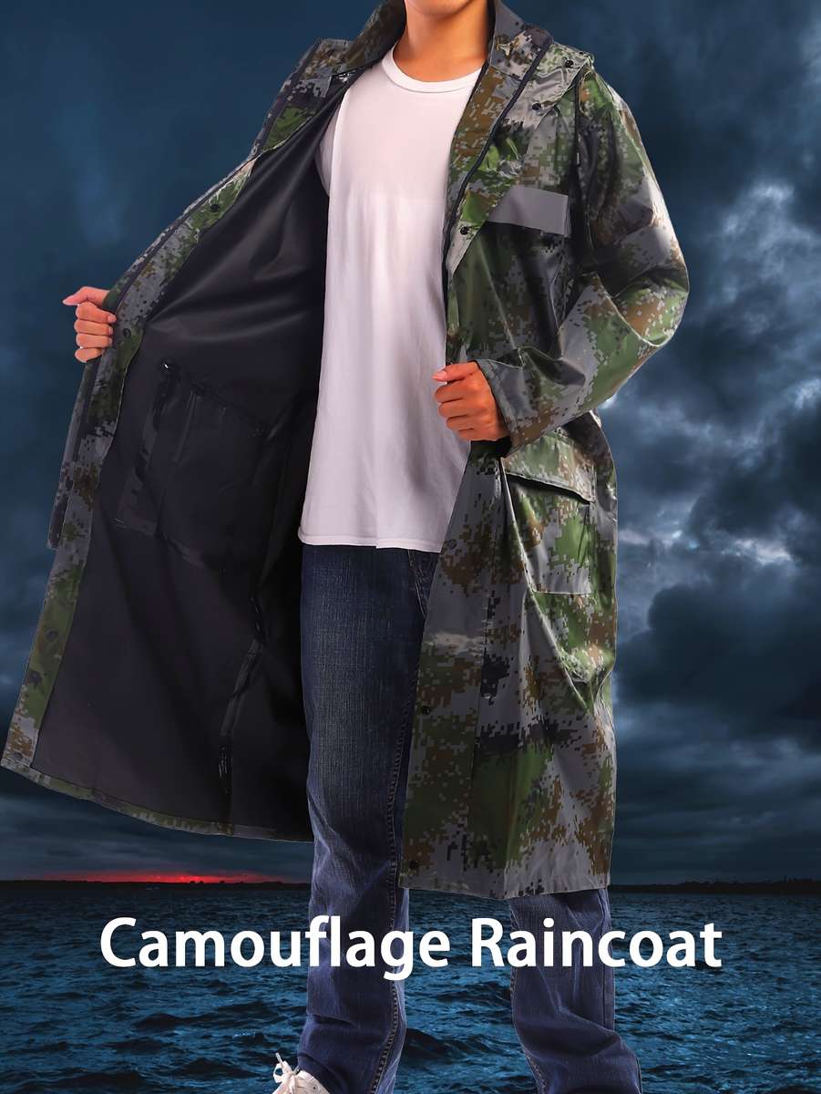 Raincoat Mixed Colors Size Uk L