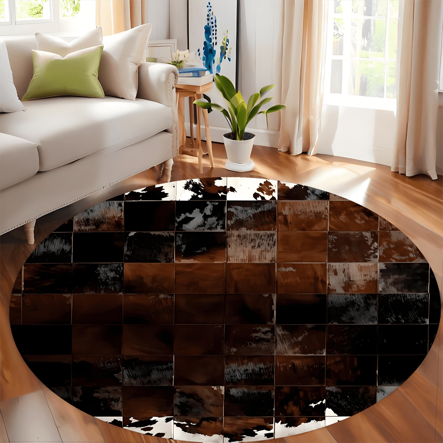 1Pc 39.4x39.4inch 100x100cm Floor Mat