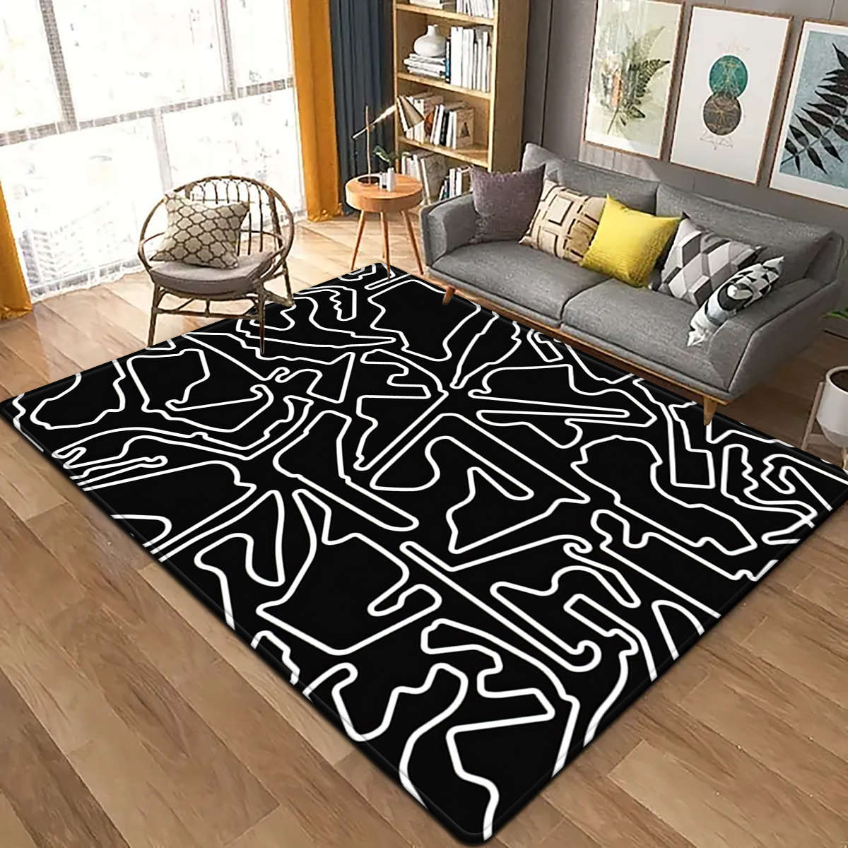 1Pc 50x80cm Floor Mat