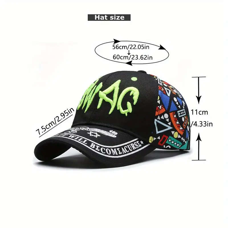 Unisex Adjustable Snapback Baseball Cap