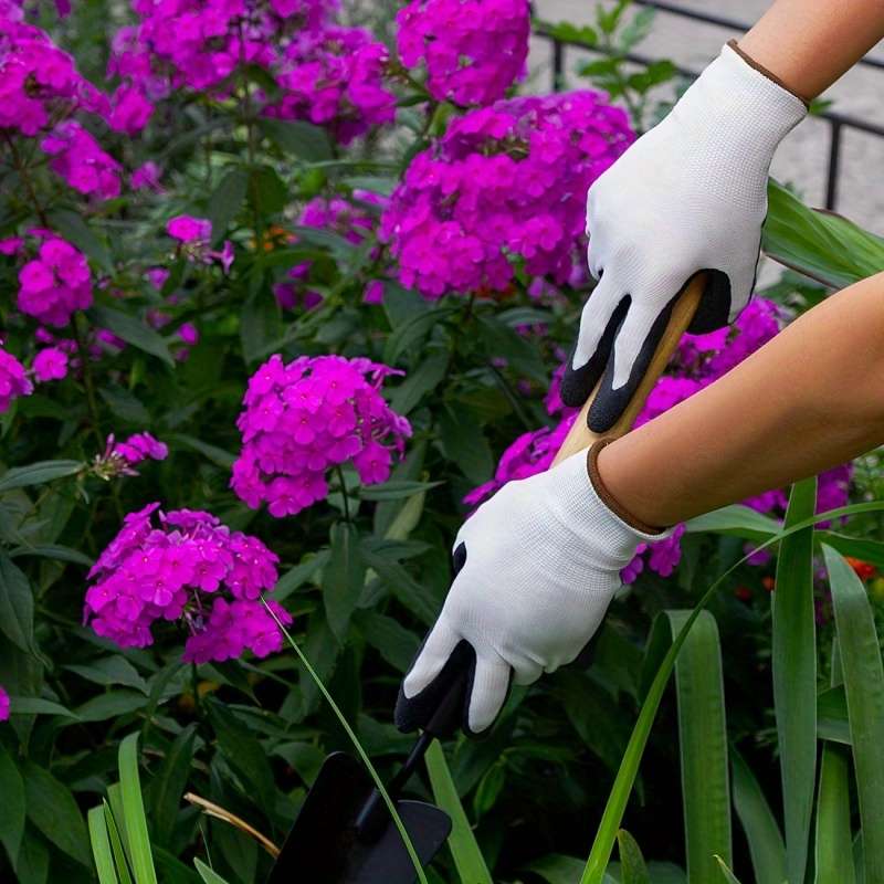 5 Pairs Red Multi Purpose Work Gloves