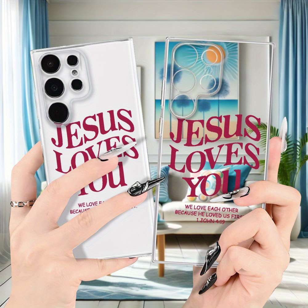 1Ps Transparent For Samsung Galaxy S24 Ultra Phone Cases