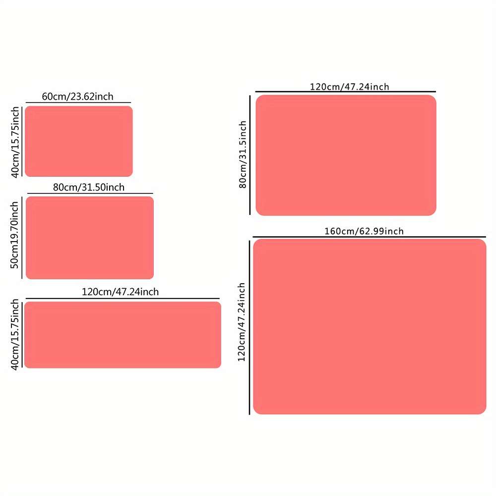 1Pc 50x80cm Floor Mat