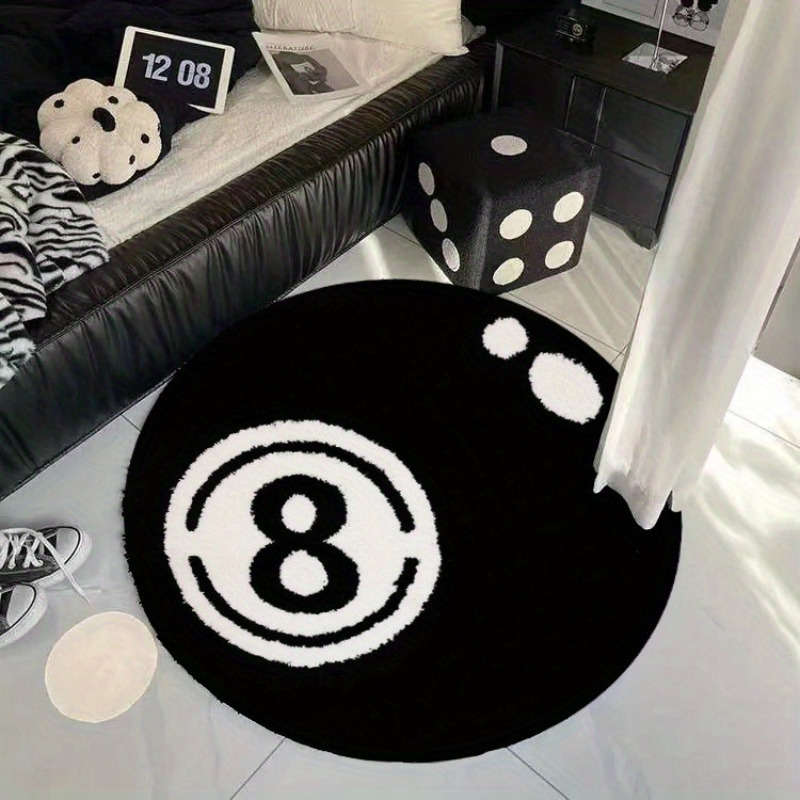1Pc Diameter 100cm 39.3inch Floor Mat