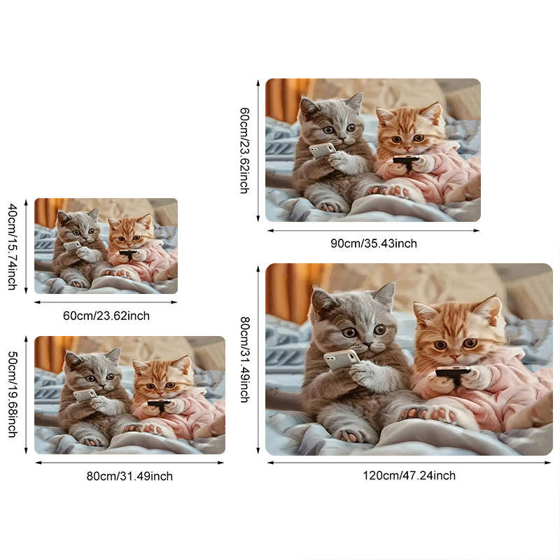 1Pc 24x35.4inch 60x90cm Floor Mat