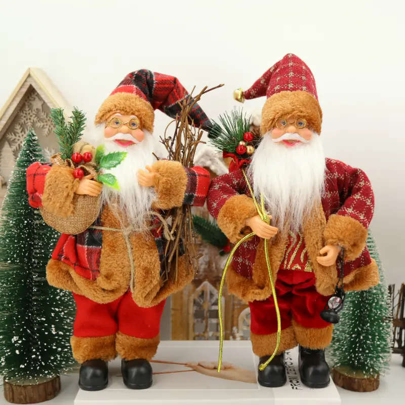 30cm Santa Claus Statue