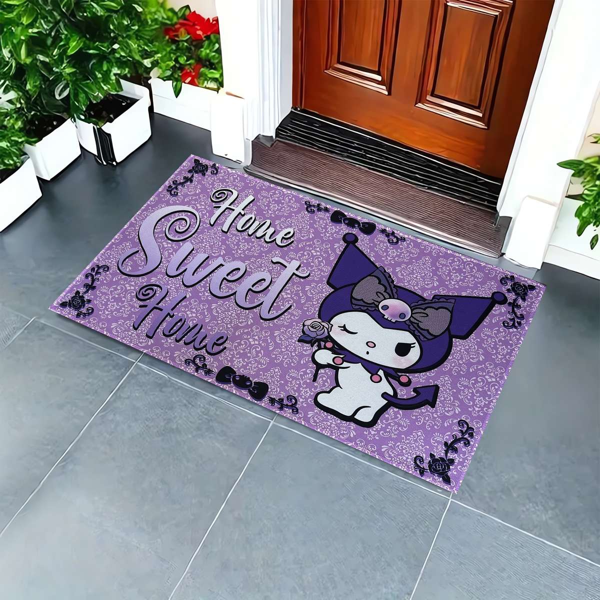 Purple 19.68x31.49inch 50x80cm Floor Mat